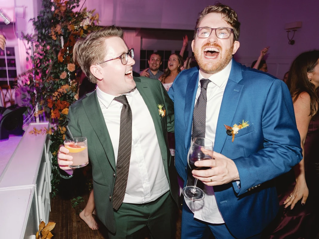 A Colorful Wedding for Chris and Chris