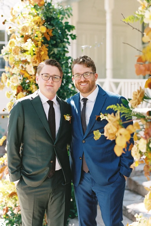 A Colorful Wedding for Chris and Chris