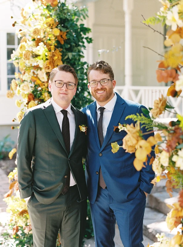 A Colorful Wedding for Chris and Chris