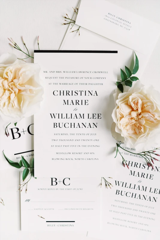 A Formal Wedding for Christina and Billy