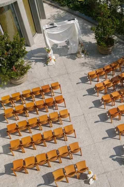 An Rooftop Wedding for Claire and Brad