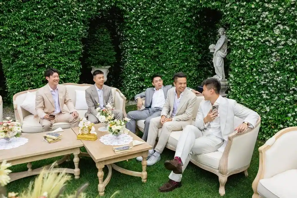 A Garden Wedding for Claire and Jason