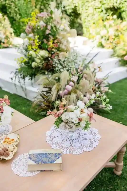 A Garden Wedding for Claire and Jason