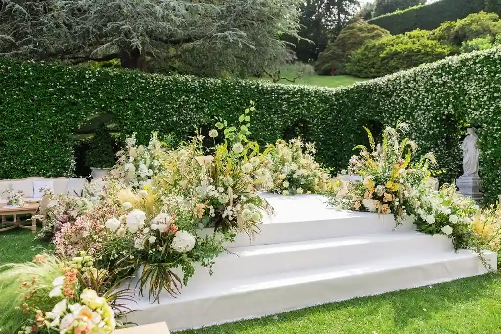 A Garden Wedding for Claire and Jason