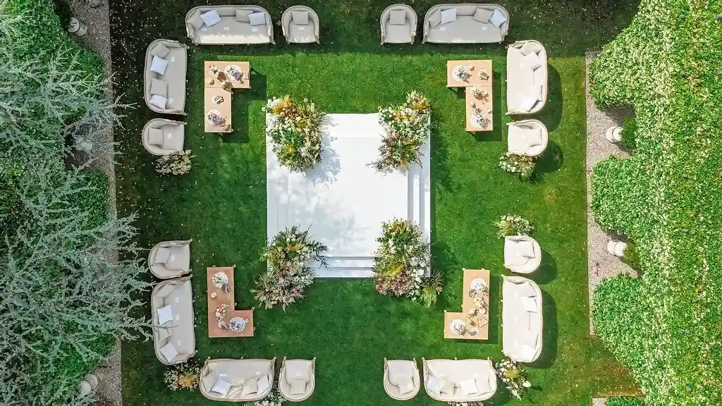 A Garden Wedding for Claire and Jason