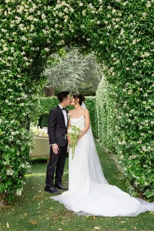 A Garden Wedding for Claire and Jason
