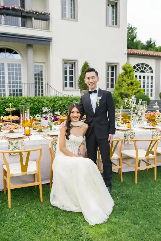 A Garden Wedding for Claire and Jason