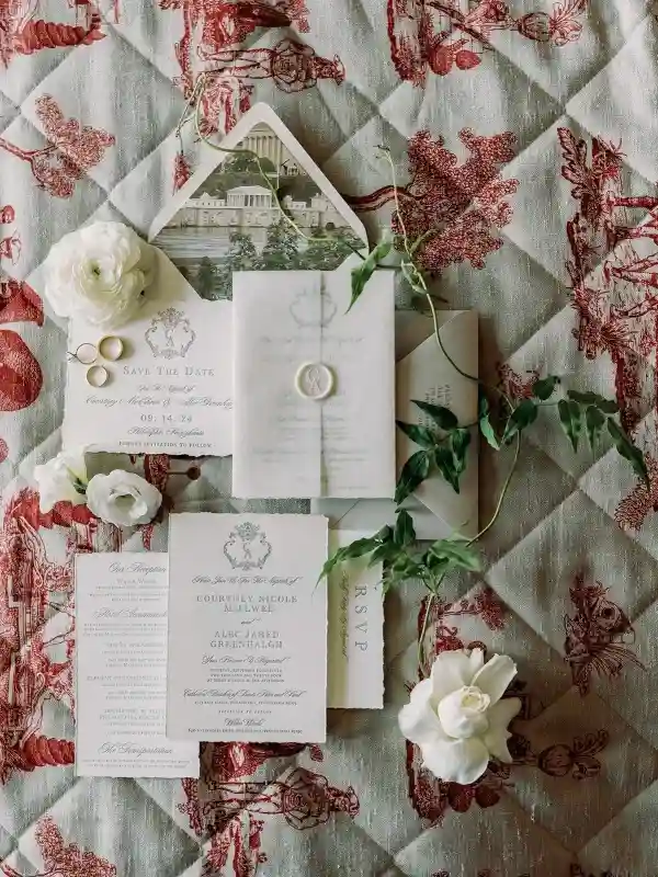 A Glam Wedding for Courtney and Alec