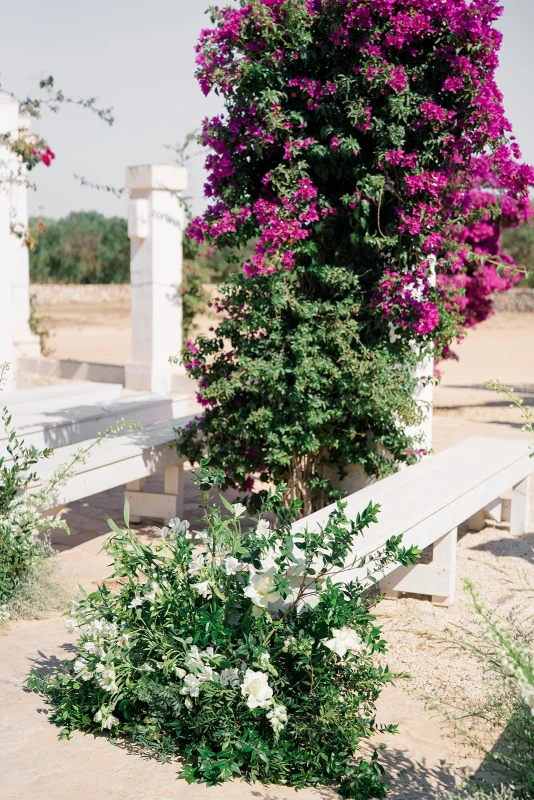 A Desert Wedding for Cristina and Luca