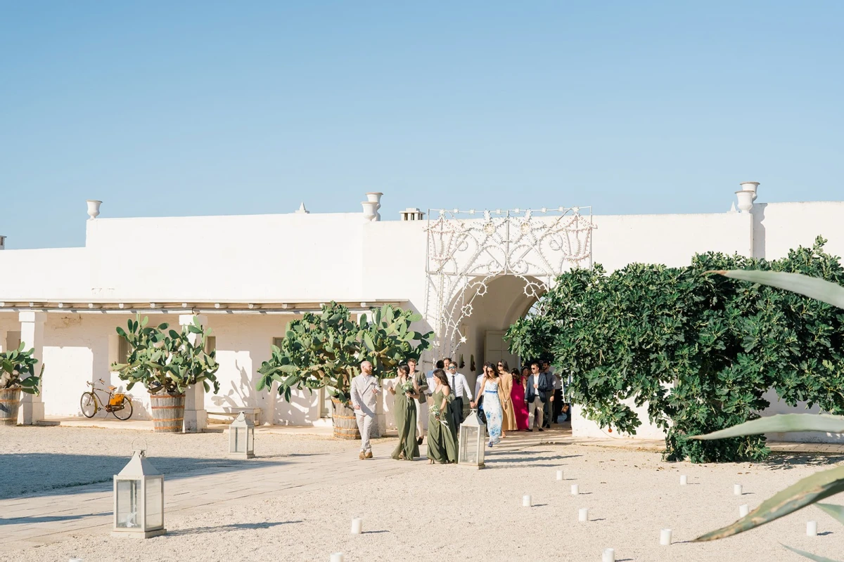 A Desert Wedding for Cristina and Luca