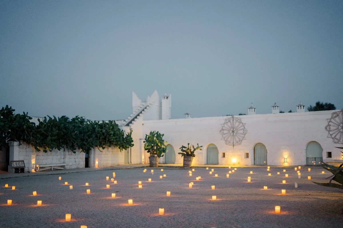 A Desert Wedding for Cristina and Luca