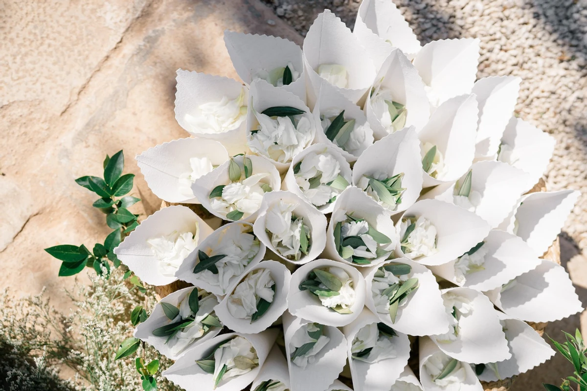 A Desert Wedding for Cristina and Luca