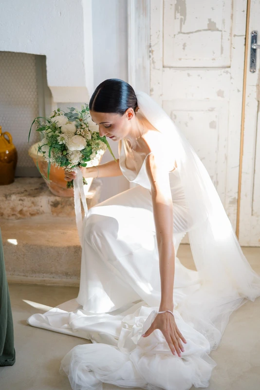 A Desert Wedding for Cristina and Luca