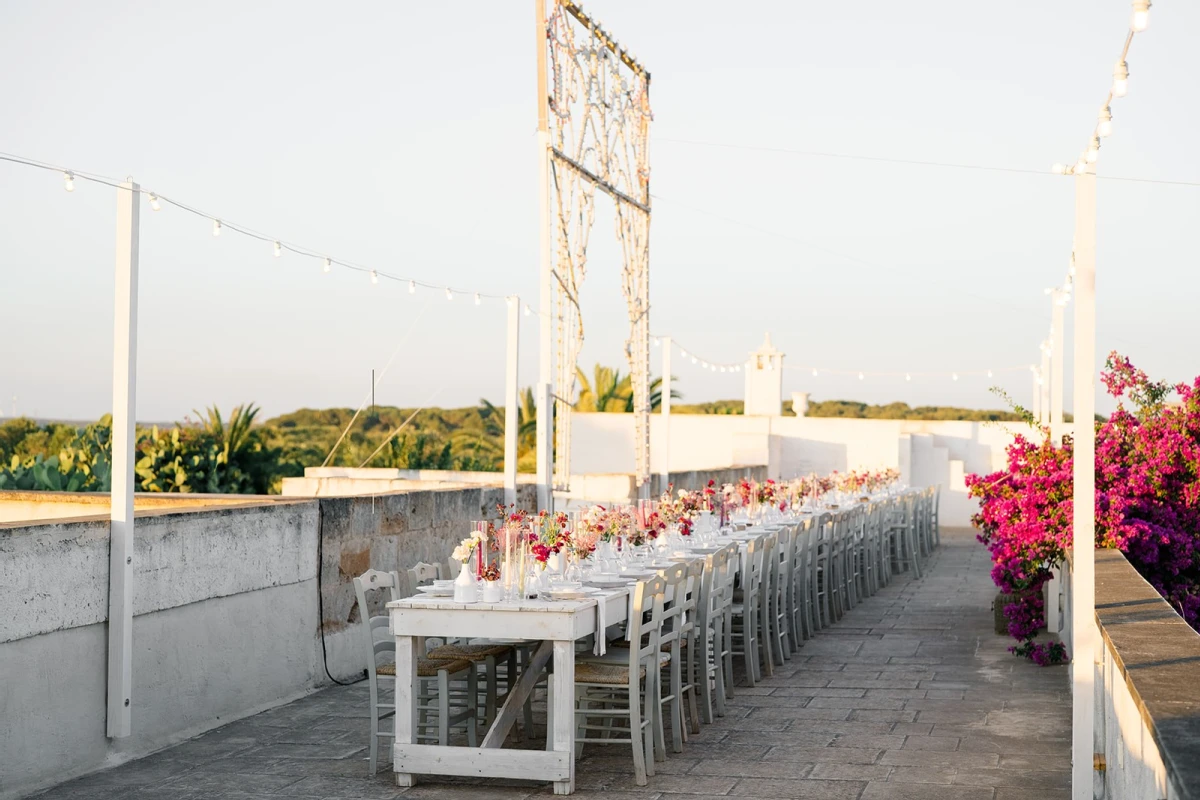 A Desert Wedding for Cristina and Luca