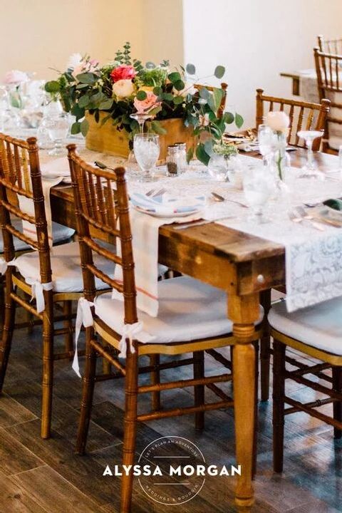 Simple Rustic-Table & Chair Rentals