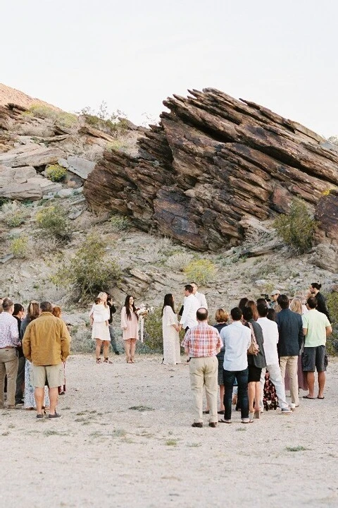 A Desert Wedding for Sunna and Eric