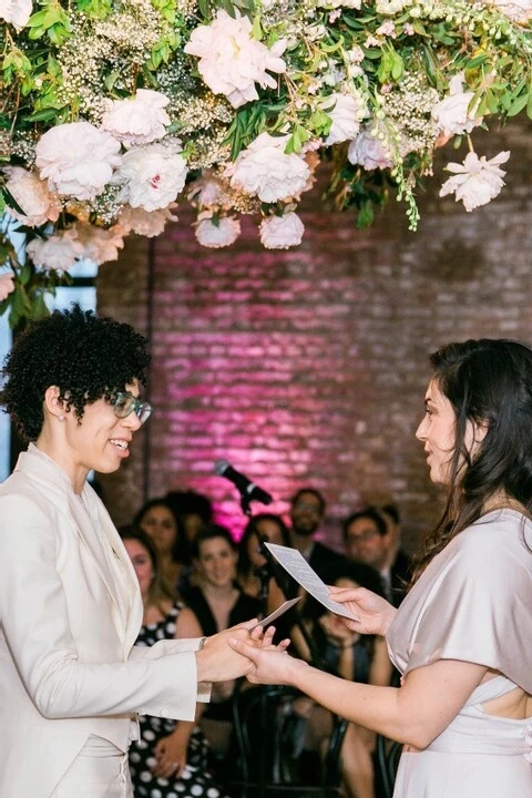 An Indoor Wedding for Marisa and Storm