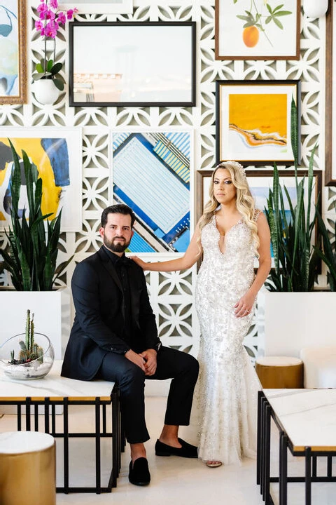 A Glam Wedding for Ashley and Damian