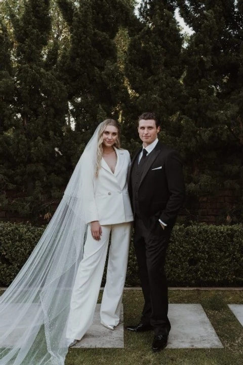 An Edgy Wedding for Demi and James