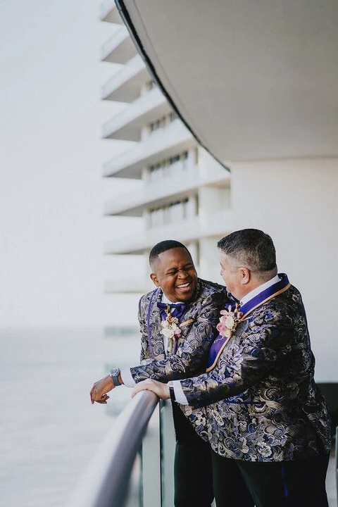 A Glam Wedding for Dion and Michael