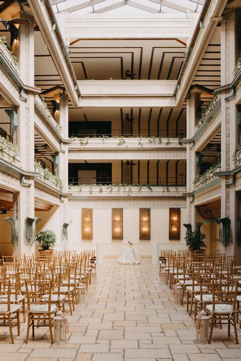 An Indoor Wedding for Tamata and Frank