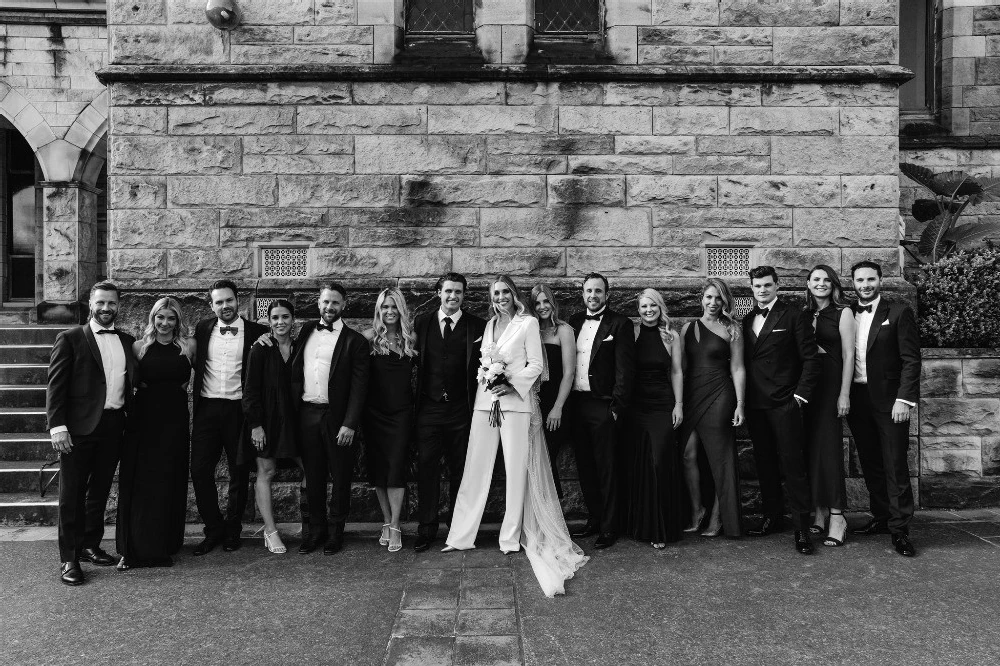 An Edgy Wedding for Demi and James