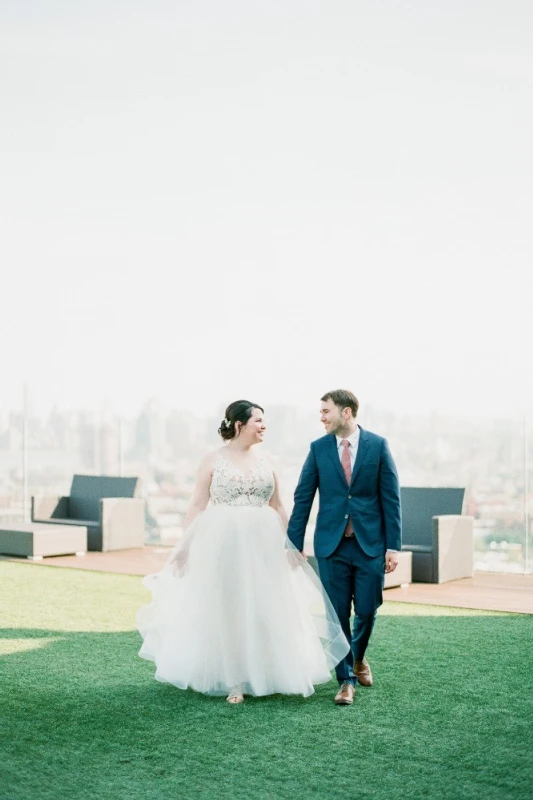 An Edgy Wedding for Hillary and Mike