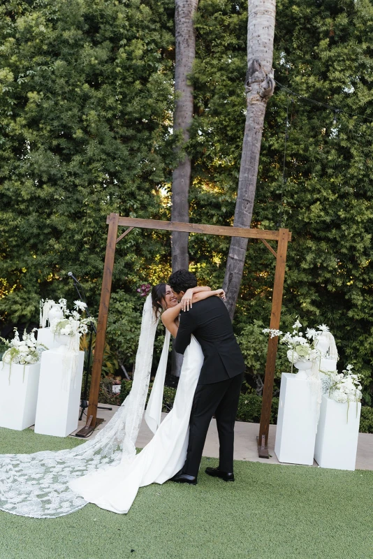 A Garden Wedding for Davis  and Sam