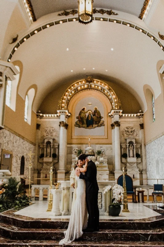 An Indoor Wedding for Carolyn and David