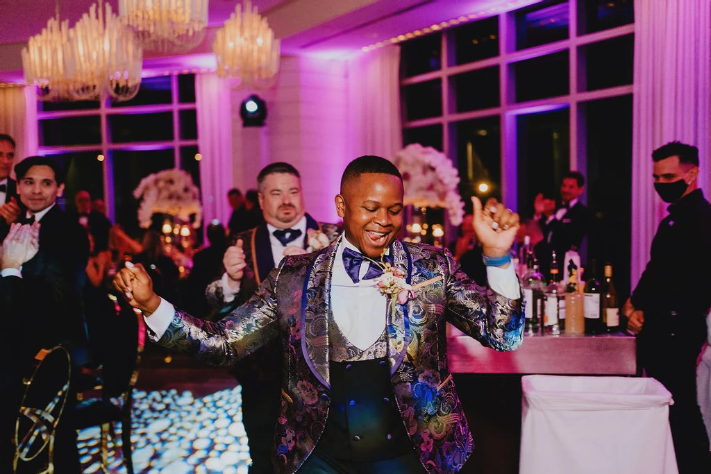 A Glam Wedding for Dion and Michael