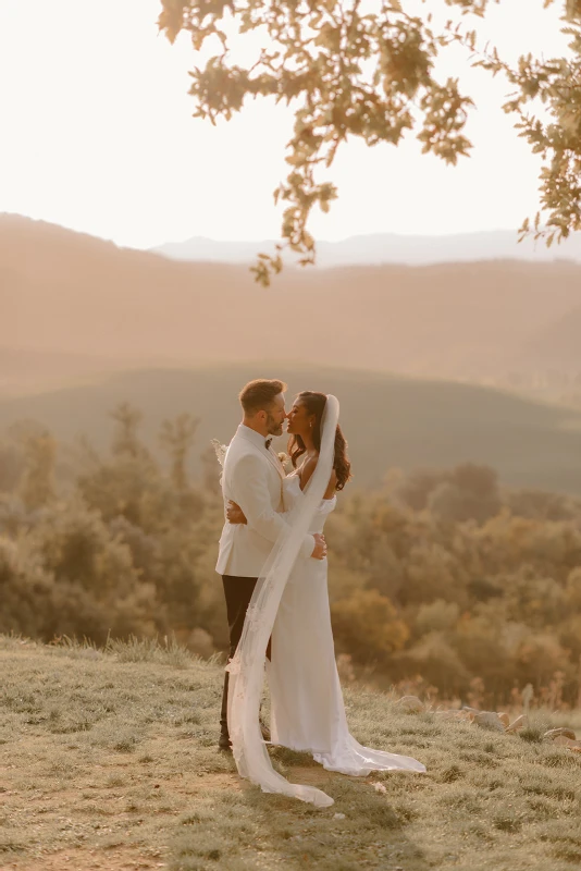 An Outdoor Wedding for Dominique  and Robert