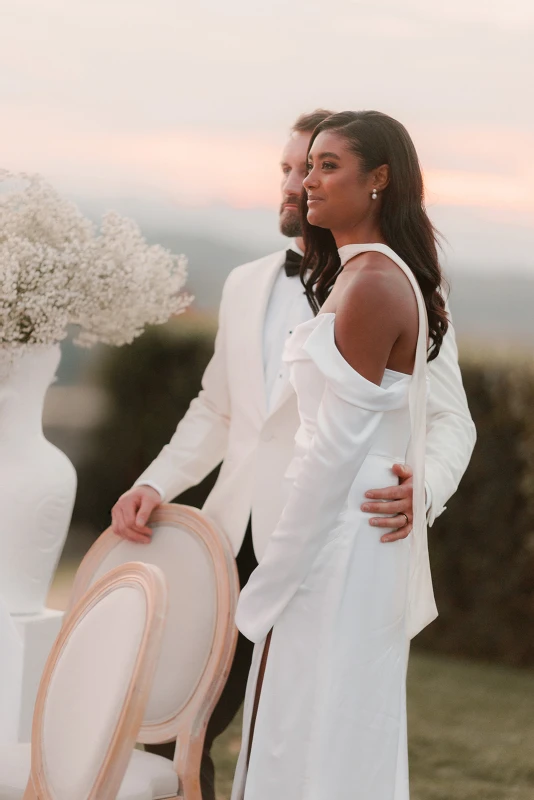 An Outdoor Wedding for Dominique  and Robert