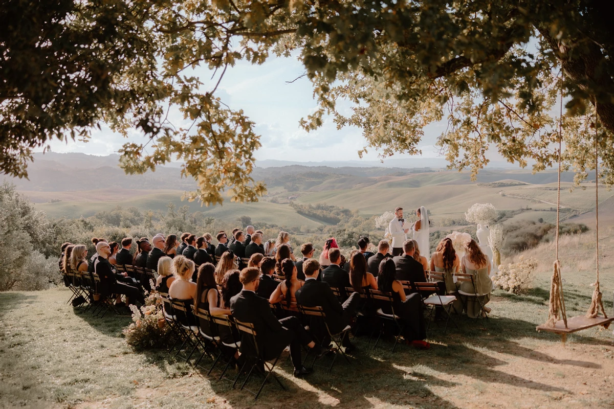 An Outdoor Wedding for Dominique  and Robert