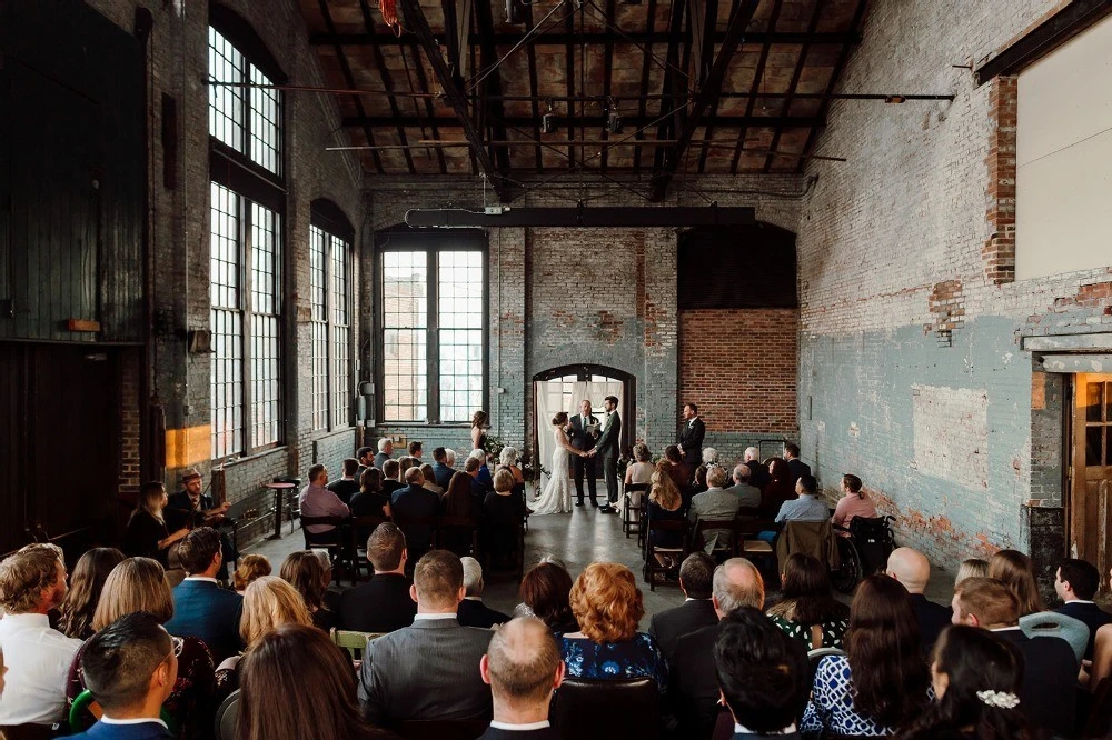 An Industrial Wedding for Ally and Eric