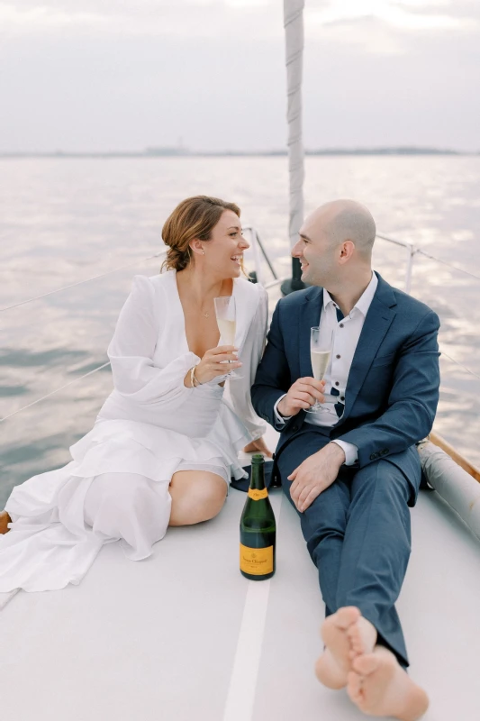 A Waterfront Wedding for Elaina and Alex