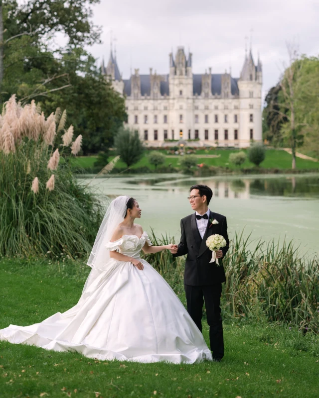 A Château Wedding for Elence and Xiaoshi