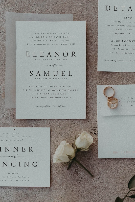 A Formal Wedding for Elle and Sam