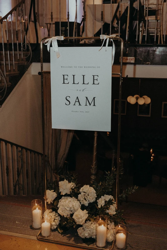 A Formal Wedding for Elle and Sam