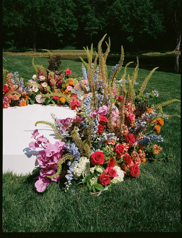 A Colorful Wedding for Ellie and Will