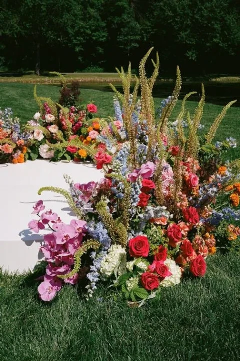 A Colorful Wedding for Ellie and Will