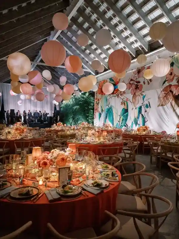 A Colorful Wedding for Emily and David
