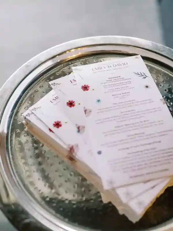 A Colorful Wedding for Emily and David