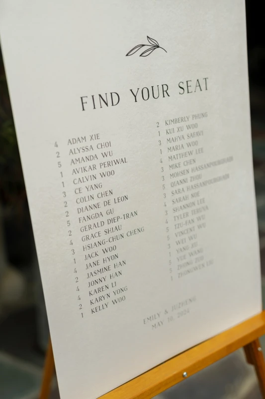 A Garden Wedding for Emily and Juzheng