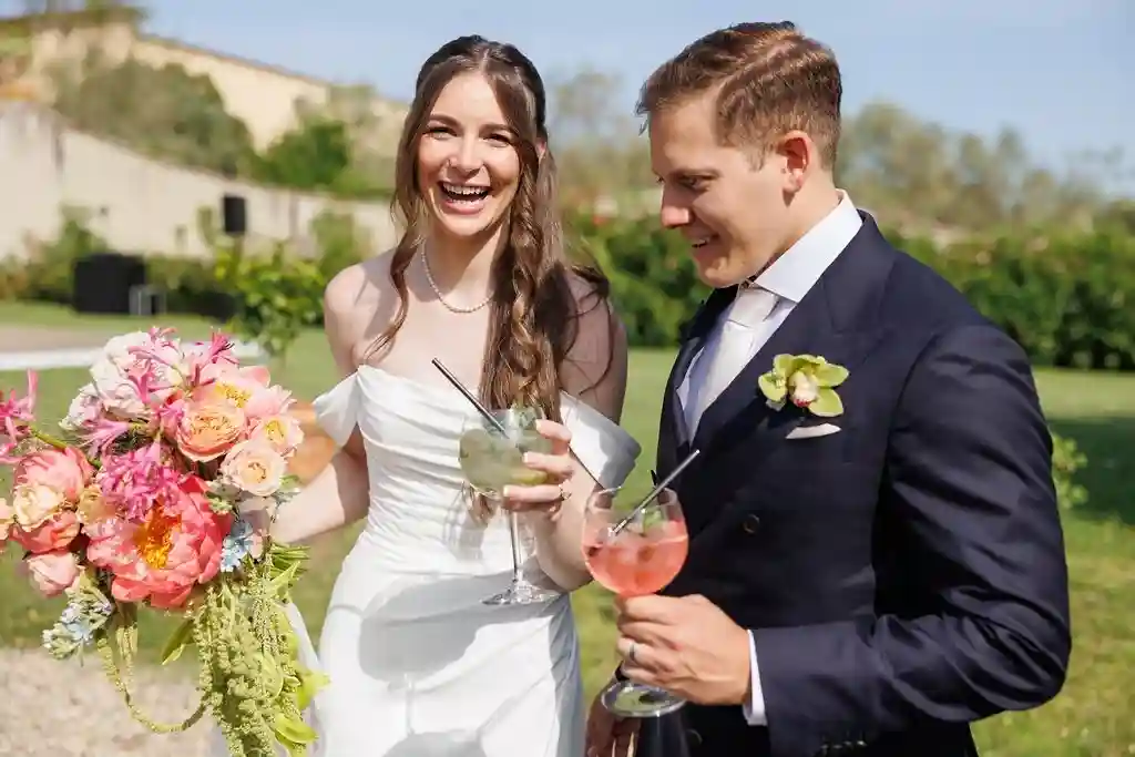 A Colorful Wedding for Emily and Marc