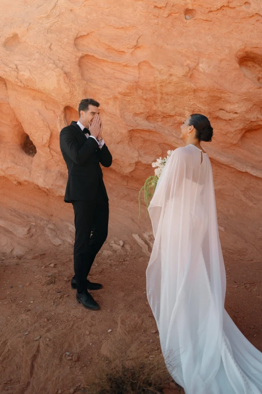 A Desert Wedding for Erica and Trey
