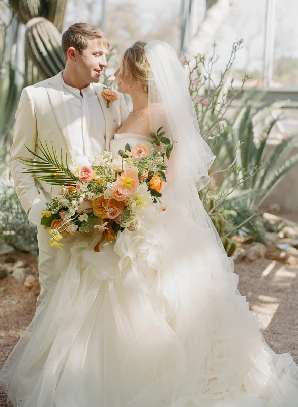 A Garden Wedding for Erika and Brooks