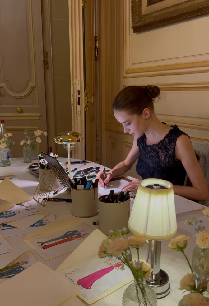 Eva Kovacik | Live wedding illustrator