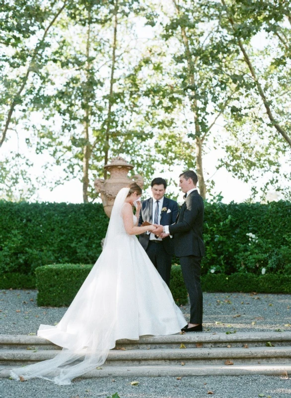 A Garden Wedding for Caroline and Tom