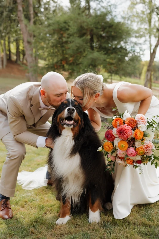 A Colorful Wedding for Faith and John