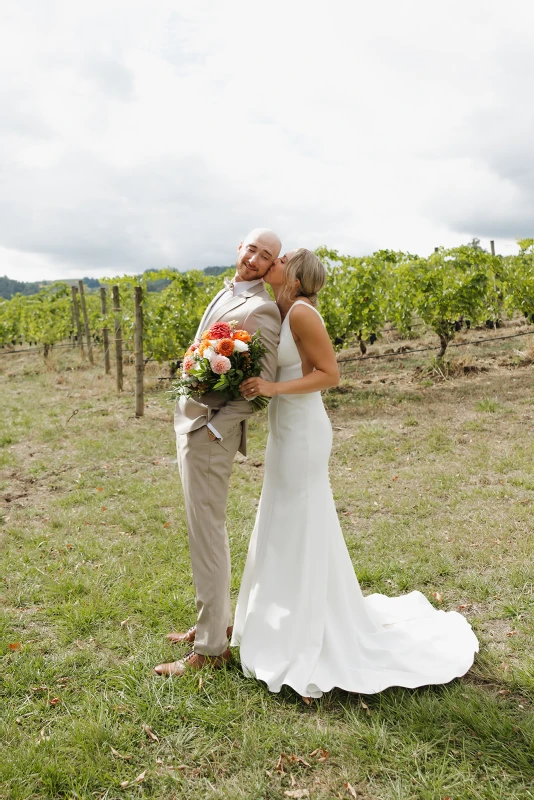 A Colorful Wedding for Faith and John